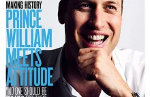Książę William pojawił się na okładce magazynu dla gejów