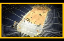 Transformacja stadionu hokejowego