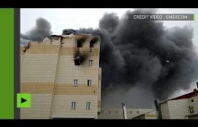Rosja: Conajmniej 37 osób zginęło w pożarze galerii handlowej.