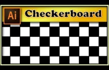 Checkerboard texture - Adobe Illustrator tutorial