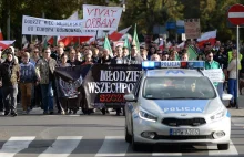 Dzisiejszy marsz antyimigrancyjny w Szczecinie