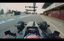 Mclaren w F1 na przestrzeni lat 1975 - 2016