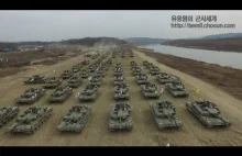 Pokaz siły południowokoreańskiej armii