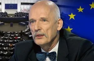 Janusz Korwin-Mikke w programie "Kropka nad i" w TVN24 02.07.14