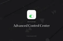 Bardzo ciekawy koncept centrum sterowania w iOS 10