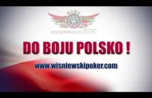 Wisniewski Mazurkiem Dąbrowskiego reklamuje gre w pokera