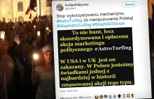 Prawica używała tego słowa, żeby wytknąć opozycji manipulacje. Astroturfing