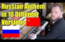 Rosyjski hymn w 10 wersjach