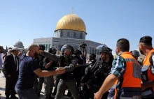 Starcia między izraelską policją a Palestyńczykami w Jerozolimie