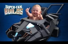 Batmobil jako wózek dla dziecka!