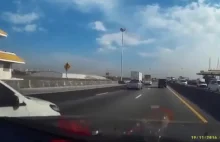 Car Flipped Over after Cutting Off Other Vehicle
