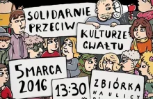 Feministki w Poznaniu: "Solidarnie przeciw kulturze gwałtu"