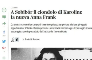 Włoska prasa o "polskim obozie koncentracyjnym"