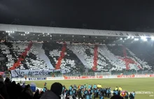 Transparent z meczu Wisła Kraków - Standard Liege