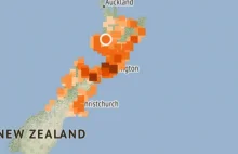 Trzesienie ziemi w Nowej Zelandii odczuwalne w calym kraju.. [ENG]