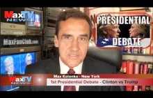 Debata Clinton vs Trump - Max Kolonko Mówi Jak Jest