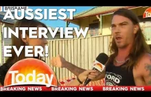 Aussiest. Interview. Ever. What a...