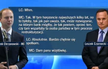 Nagranie propozycji korupcyjnej szefa KNF Marka Chrzanowskiego