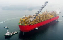 Prelude FLNG - największy obiekt pływający na świecie