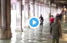 Wenecja pod wodą.
