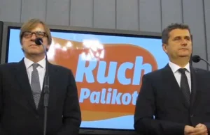Verhofstadt wspierał Palikota, a teraz pomaga Petru...