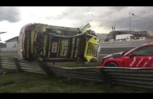 Dramatyczny wypadek w wyścigu BTCC