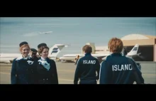 Piękna reklama islandkich lini lotniczych