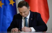 Prezydent Duda podpisał ustawę o obronie terytorialnej