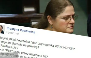 Pawłowicz zaatakowała organizację Watchdog, a ta dostała już kilka tys. darowizn