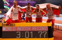 IAAF oficjalnie zatwierdziła wynik Polaków. Rekord świata sztafety uznany