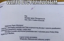 I Bartoszewski też napisał piękny liścik do Kiszczaka!