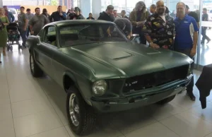 Ford Mustang z filmu "Bullitt" został odnaleziony