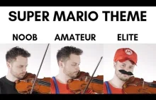 Mario na skrzypcach