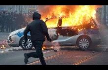 Kolejna fala protestów na ulicach Nantes (Francja)