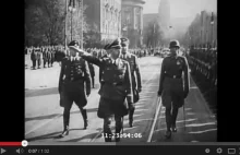 Poznań w 1943 roku - Wizyta Heinricha Himmlera i przemarsz Hitlerjugend...