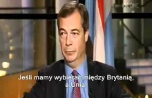 Farage i Mitchell o Irlandii w UE