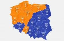 Pierwszy raz w historii PiS wygrywa na Dolnym Śląsku