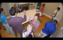 Przebierana impreza studencka w USA, 50 sekundowy film "poklatkowy"