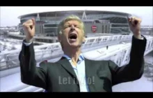 Arsene Wenger odpowiada hejterom piosenką.