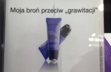 Walka z grawitacją, czyli oszustwo marketingoweSephory