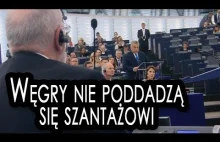 \"Węgry nie poddadzą się szantażowi!\" GENIALNA przemowa Victora Orbana w...