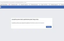 Polski Facebook niezgodny ze "Standardami społeczności Facebooka"?