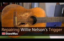 Naprawa 48 letniej gitary Willie Nelson'a