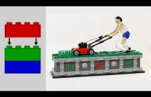 Budowanie pana koszącego trawę z Lego