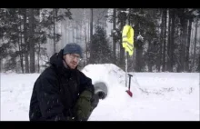Zimowy survival - Schronienie w śniegu - Quinzhee / Quinzee