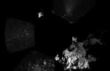 Pierwsze panoramiczne zdjęcie z powierzchni komety
