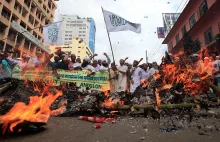 Galeria zdjęć z protestów obrażonych muslimanów