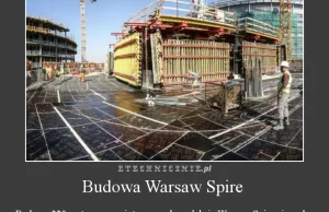 Budowa Warsaw Spire