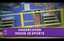 Skandaliczne warunki pracy w magazynie JD Sports w UK [ENG]