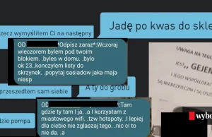 Stalker aresztowany na trzy miesiące. Pisał: 'Poleję cię kwasem',...